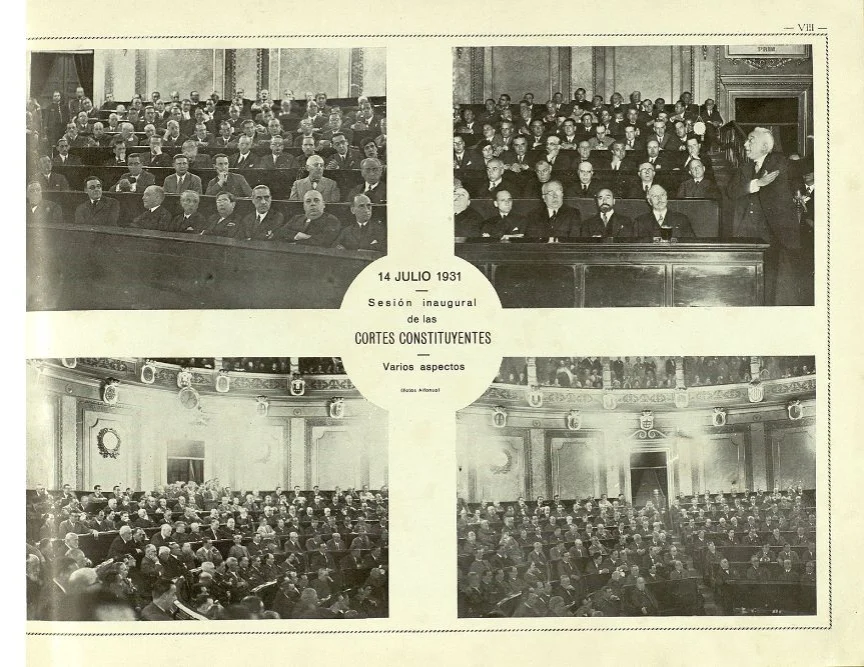 Apertura de Cortes 14 de julio de 1931