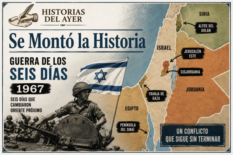 Seis días, un imperio y medio de chulería: así fue la Guerra de los Seis Días