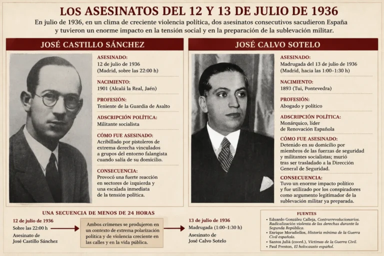 Los asesinados de julio36