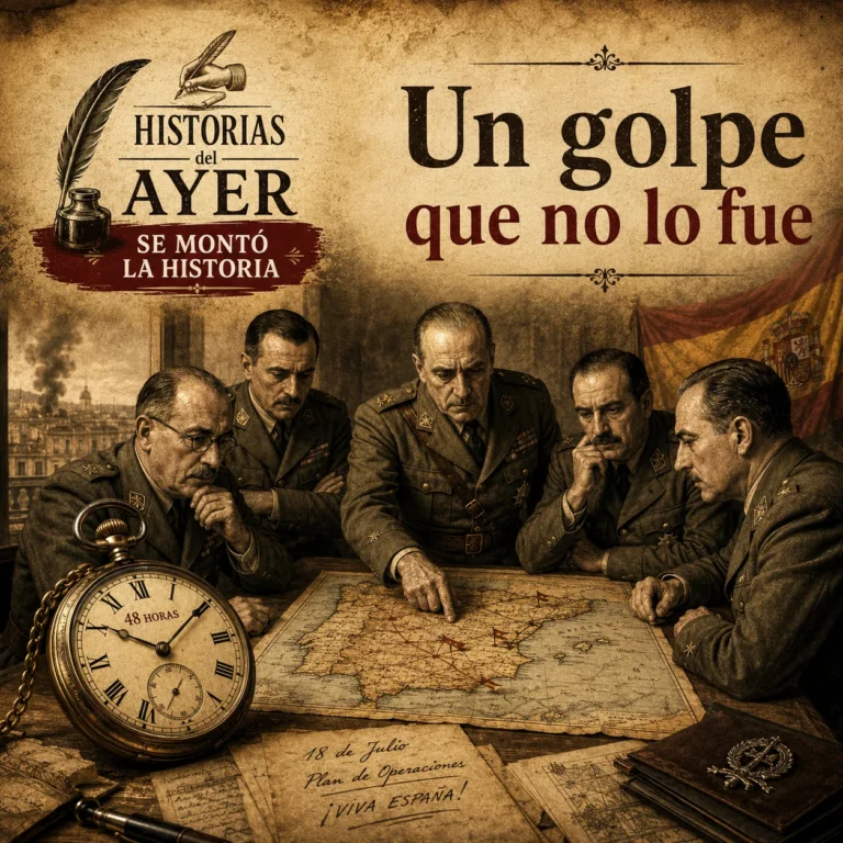 El intento de golpe de Estado: 18 de julio de 1936