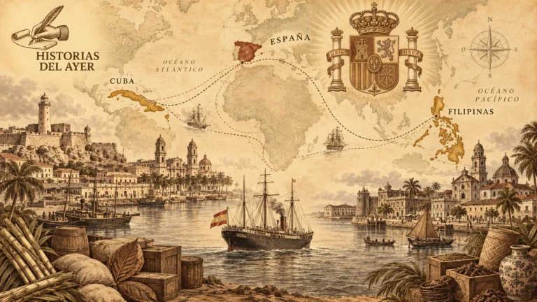 Cuba, Puerto Rico y Filipinas antes del desastre de 1898