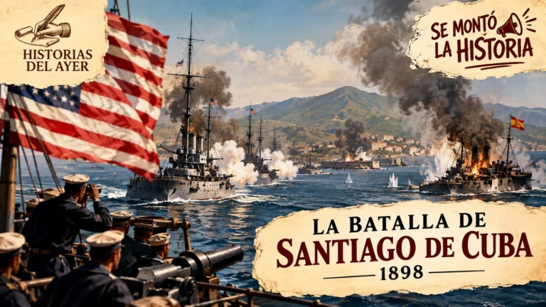 Santiago de Cuba, 1898: salir de uno en uno para que no se amontonara el desastre